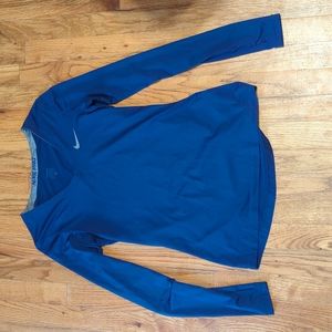 Nike Pro Dri-fit long sleeve athletic/compression shirt.